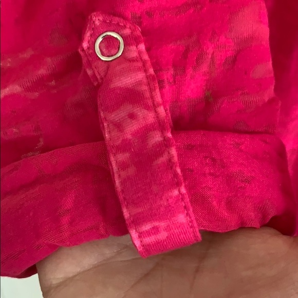 Monique Hot Pink Top - NWOT - Picture 4 of 6